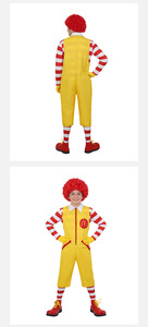 ชุดตัวตลกของ<span class=keywords><strong>ลุง</strong></span>แมคโดนัลด์สำหรับวันฮาโลวีน ประกอบด้วยชุดเดรสและกางเกง เหมาะสำหรับงานปาร์ตี้สวมหน้ากากในเทศกาลอีสเตอร์และงานคาร์นิวัล - Product Image 6