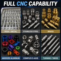Servicio de Mecanizado CNC de Alta Precisión Personalizado para Piezas de Acero Inoxidable con Tolerancia de 0.01 mm, Certificado ISO 9001