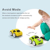 Voiture de dessin animé à induction magique télécommandée EPT avec détection de geste intelligente, mini véhicule électrique, jouet de voiture télécommandée