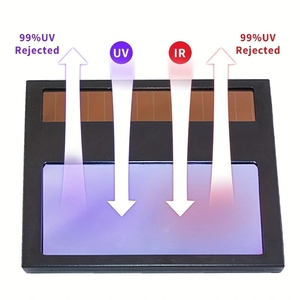 Lente de Filtro de Soldadura con Oscurecimiento Automático Solar y Batería de Litio True Color Mirror True Color Vision - Product Image 5