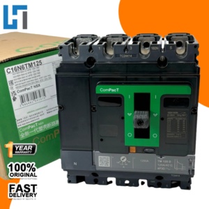 Nuevo Interruptor Automático NSX Original C16N6TM125, Interruptor Automático en Caja Moldeada NSX160N TMD 125A 4P3D, Controlador de Automatización Industrial - Product Image 1