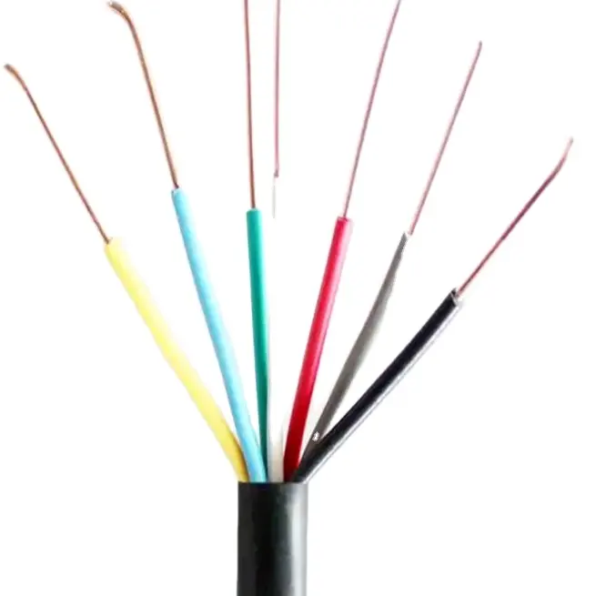 PVC insulated control cable outdoor waterproof electric wire soft Rvv cable