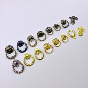 Furniture Handle Ring Iron European Style Cabinet Door Hardware Durable - Product Image 2