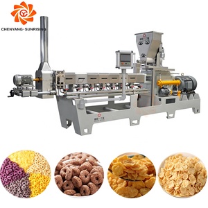 Voll automatische elektrische <span class=keywords><strong>Cornflakes</strong></span>-Verarbeitung linie aus rostfreiem Stahl zum Kochen von Kartoffel chips Getreide Lebensmittel - Product Image 6