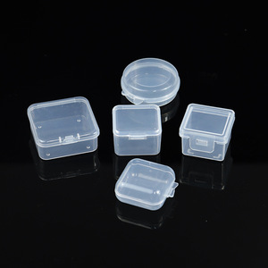 Boîtes de rangement en plastique PP de différentes tailles pour la collection de petits objets, étui à bijoux, étui pour écouteurs, étui pour composants électroniques - Product Image 5