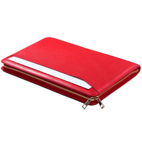 Lichi moderne 14 pouces pochette pour ordinateur portable 360 Protection porte-documents en cuir PU avec poignée Logo personnalisé Portable sac pour ordinateur portable pour femmes