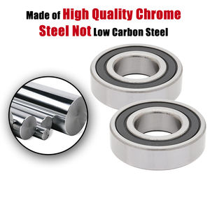 汽车摩托车橡胶密封2RS ZZ轴承不锈钢608 625 6202 6203 6204 6301 6318滚珠轴承深槽 - Product Image 5