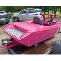 Mini jet-boat électrique en PE rotomoulé, kart aquatique, bateau de location commercial, petit jet-boat pour les sports nautiques en lac et en station balnéaire