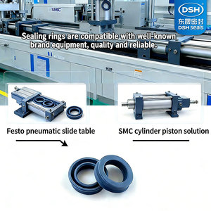 Комплект уплотнений: гидравлические уплотнения, полиуретановые Y-образные кольца, UN YX IDU ODU для пневматических приводов, поршневые уплотнения, уплотнения штока, двухсторонние уплотнения с низким коэффициентом трения, на заказ - Product Image 1