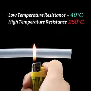 <span class=keywords><strong>Tube</strong></span> de tuyau en silicone pur flexible de couleur personnalisée <span class=keywords><strong>Tube</strong></span> en caoutchouc élastique haute <span class=keywords><strong>temp</strong></span>érature 1/2 "X 3/4" <span class=keywords><strong>Tube</strong></span> en silicone de qualité alimentaire médical - Product Image 5