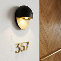 Applique murale LED extérieure en aluminium, étanche IP65, à intensité variable, éclairage extérieur moderne pour chambre, salle de bain, couloir et escalier
