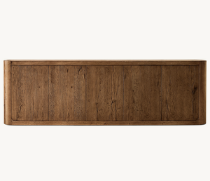 ODM Muebles modernos para sala de estar Estilo americano Durable Madera maciza Roble Consola multimedia de madera Soporte de <span class=keywords><strong>TV</strong></span> de madera - Product Image 3