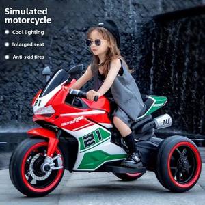 ล้อพลาสติกไฟฟ้าสำหรับขี่รถจักรยานยนต์ทุกเพศของเล่นรถนั่งบนรถสำหรับเด็กผลิตจากโรงงานจีน - Product Image 5