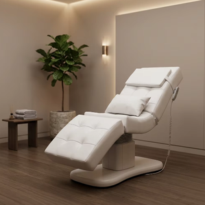 Excellent lit de massage électrique à 3 moteurs pour salon de beauté et spa, idéal pour les soins du visage et les extensions de cils, de haute qualité et neuf. - Product Image 1