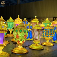 SGL116 Zigong Lanterne Usine Lanterne Du Moyen-Orient Lanternes De Style Marocain Faits À La Main pour Festival Show