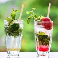 Pailles à boire écologiques en bambou naturel, jetables, biodégradables, accessoires de bar pour les événements festifs