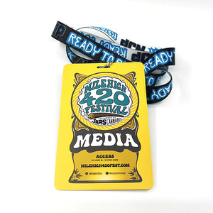 Wholesale Free Custom Logo Event <strong>Badges</strong> ID Name Tag Custom Vip Exhibition Event Pass Entry RFID Id <strong>Badge</strong> - Product Image 5