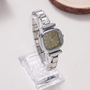 Women's Quartz Watch Steel Strap Square Dial Casual Fashion Bracelet Watch For Students - Product Image 3