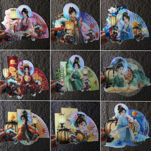 Décorations de plateaux à sashimi en acrylique, thème Miel et Douceur, avec motif de femmes élégantes, pour cadeaux de fêtes et fêtes d'anniversaire - Product Image 3