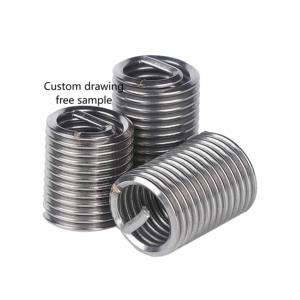 Inserto per fili elicoidi <span class=keywords><strong>M</strong></span> 8*1.5 1. M5 M6 M8 M10 metrica Standard Ss 304 inserto filettato in acciaio inossidabile <span class=keywords><strong>M</strong></span> 5d - Product Image 3