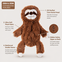 Jouets pour animaux non rembourrés de taille différente grand ours en peluche animaux peluches non rembourrées peluches sans remplissage jouets en peluche peau