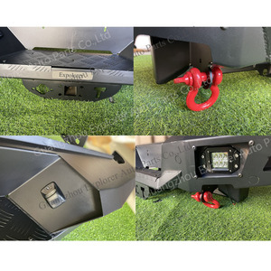 Barra Parachoques Delantera de Acero HM para Hilux Vigo 05-15, Accesorios de Decoración Exterior con Soporte para Cabrestante LED, Parachoques Vigo Original - Product Image 5