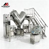 Mélangeur en V Migreat à haute uniformité, qualité alimentaire, en acier inoxydable, 1000L/500L/200L, machine de mélange automatique