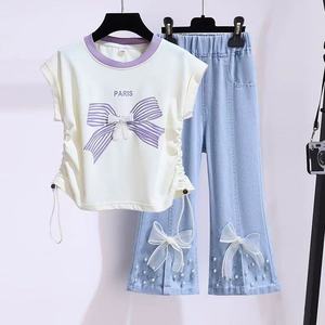 Conjunto <span class=keywords><strong>de</strong></span> Dos Piezas <span class=keywords><strong>de</strong></span> Moda para Niñas, Verano 2026, Alta Calidad, Diseño Lindo para Niñas Medianas <span class=keywords><strong>y</strong></span> Grandes - Product Image 6