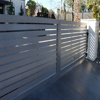 Panneaux de clôture décoratifs en aluminium, clôture de jardin en métal, écran d'intimité pour la maison, la cour et le paysage