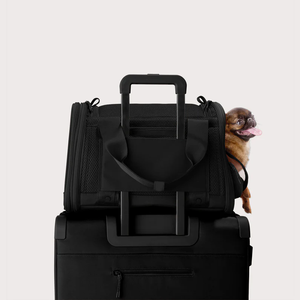 Deluxe Oxford Moda Taşınabilir Nefes Alabilen Seyahat Açık Hava Köpek ve Kedi Taşıma Çantası Havayolu Onaylı ve Uçakta Kullanım Garantili - Product Image 5