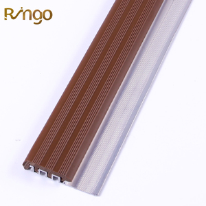 Chống trượt cầu thang nosing PVC cao su Cầu Thang treads kim loại viền hồ sơ dải cho sàn an toàn <span class=keywords><strong>TRIM</strong></span> - Product Image 3