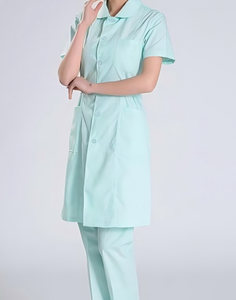 Le donne infermiere vestono Eco Friendly design squisito estensibile per infermiere in salone di bellezza terapeuta lavoro e cliniche - Product Image 4