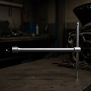 T Handle <b>Wrench</b> 275mm Length For Automotive Repair - Product Image 3