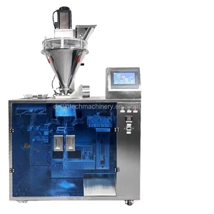Máquina de Llenado y Empaquetado Automática para Bolsas con Cierre Vertical, para Café, Chile en Polvo, Especias en Polvo y Bolsas Preformadas - Product Image 1