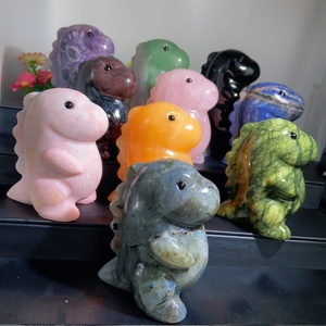 Vendita all'Ingrosso <span class=keywords><strong>di</strong></span> Sculture <span class=keywords><strong>di</strong></span> <span class=keywords><strong>Dinosauri</strong></span> in Cristallo Naturale, Pietre Curative, Decorazioni per la Casa e Regali - Product Image 6