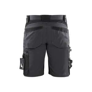 BLAKLADER - 179818609699C44 Craftsman <b>shorts</b> with <b>stretch</b> Mid grey/Black - EAN 7330509881699 <b>WORK</b> TROUSERS <b>WORK</b> <b>SHORTS</b> - Product Image 2