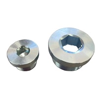 Raccord hydraulique mâle hexagonal creux 4BN à joint collé BSP