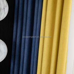 ผ้าม่านกันแสงแดดโพลีเอสเตอร์ฝนดาวตกพร้อมทำจากผ้าลินินม่านบังตาสำหรับหน้าต่าง100% <span class=keywords><strong>ใหม่</strong></span><span class=keywords><strong>2022</strong></span>ขายส่ง - Product Image 2