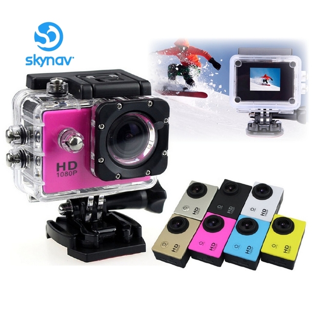 4K Ultra HD Mini Action Camera 1080P/30fps WiFi 2.0 Screen 100D Underwater 30M Waterproof Cam Helmet Video Outdoor Sport Camera