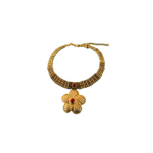 Vintage <strong>Jewelry</strong>, Heavy Craftsmanship, Exotic Style, Classic <strong>Gem</strong>-encrusted Necklaces, High-end Antiques - Product Image 5
