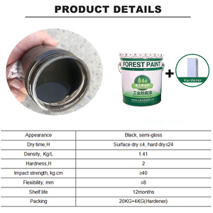 Đường Ống Chống Ăn Mòn Nặng Lớp Phủ Nhựa Đường Epoxy Sơn Chống Ăn Mòn Hắc Ín Than Epoxy - Product Image 4