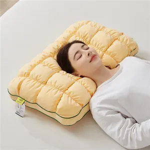 Berbulu dukungan tempat tidur bantal ukuran King super lembut premium bawah tidur alternatif mewah hotel kualitas tempat tidur bantal