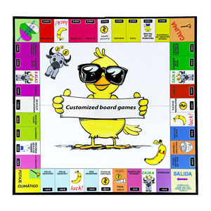 High Quality OEM Custom Soccer World Board Game Eco-friendly Paper 3 Player Game Suitable for Party Use Family Games Portable - Product Image 1