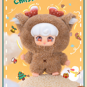 Llavero de peluche Domi Animal Party, caja sorpresa con 8 piezas y regalo oculto para niñas de 2 a 4 años - Product Image 3