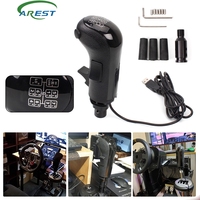 Simulateur de joystick de jeu de course, pommeau de levier de vitesses, compatible avec Logitech G29, G27, G25 et G923.