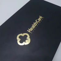 Caja Rígida Magnética con Logotipo en Lámina Dorada e Inserto de Terciopelo, Empaque de Lujo Personalizado para Tarjetas de Regalo Bancarias y de Membresía