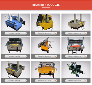 Fabrika fiyat duvar çimentosu harç oto püskürtme makinesi hindistan sıva makinesi - Product Image 6