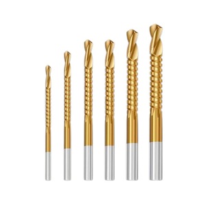 20250403 Twist <b>Drill</b> <b>Bit</b> 3-8mm Gold Coated For Metal Drilling And Grooving - Product Image 2