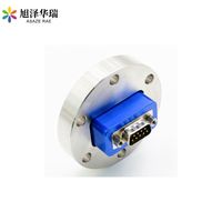 Conector Industrial Asaze Rae RZ-E-DB09-M/F Estándar con Sellado Epóxico de Densidad PEEK