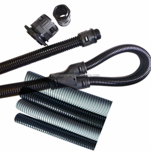 Tubo de nailon PE corrugado de doble pared, tubo de <span class=keywords><strong>alcantarilla</strong></span> de polietileno Flexible Industrial, telar de alambre dividido, servicio de procesamiento de corte personalizado - Product Image 5